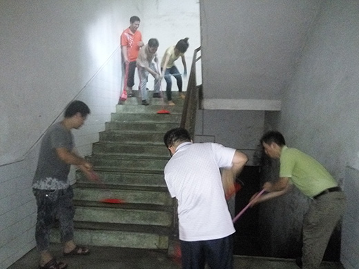 開展義務勞動   打造美麗盈康