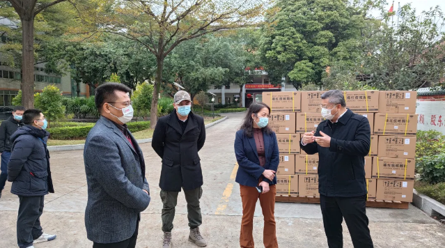 南甯市(shì)興甯區副區長(cháng)黃文帶隊到白雲山盈康開展春節前安全生産檢查