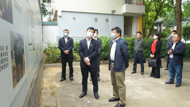 自(zì)治區市(shì)場監管局副局長(cháng)徐文偉到白雲山盈康調研指導