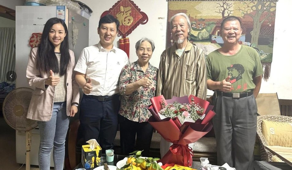 弘揚美德暖重陽 ——白雲山盈康舉辦退休職工重陽節茶話會