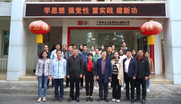 南甯市(shì)科(kē)技局副局長(cháng)鄧壯麗到公司開展黨建共建活動